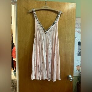 Free People. Glitter Mini Dress. Size Small. Worn once for a photoshoot.